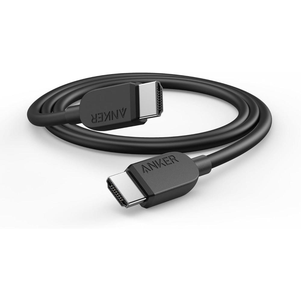 imageAnker HDMI Cable 8K60Hz 6FT Ultra HD 4K120Hz HDMI Cord48 Gbps Certified Ultra HighSpeedCompatible with PlayStation 5XboxSamsung TVsand MoreBlack