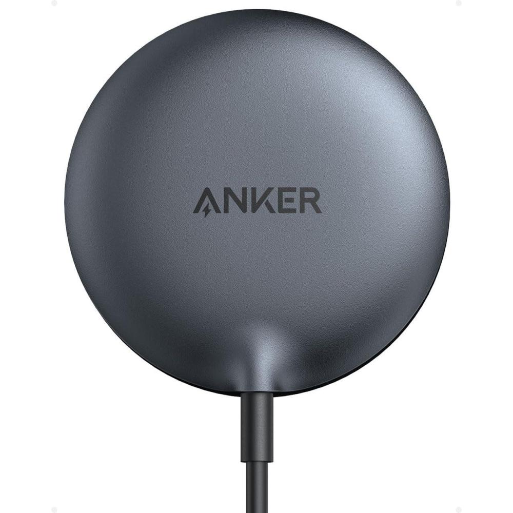 imageAnker MagSafe Charger Pad MagGo iPhone 16 Wireless Charging Pad Qi2 Certified 15W Wireless Charger Compatible with iPhone 1616 Plus16 Pro16 Pro Max15141312 Series Adapter Not IncludedBlack No Charger Included