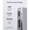 Anker USB C Hub for MacBook, 7-in-2 with 4K HDMI, Compatible with Thunderbolt 4, 1 Type C and 2 USB A Data Ports for MacBookPro 13 Inch, MacBookAir M1 / M2, and More