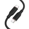 Anker USB C Cable, 100W Type C Flow Cord, Fast Charging for iPhone 16 Series, MacBook Pro 2020, and More (USB 2.0, 6FT, Black)(Black)