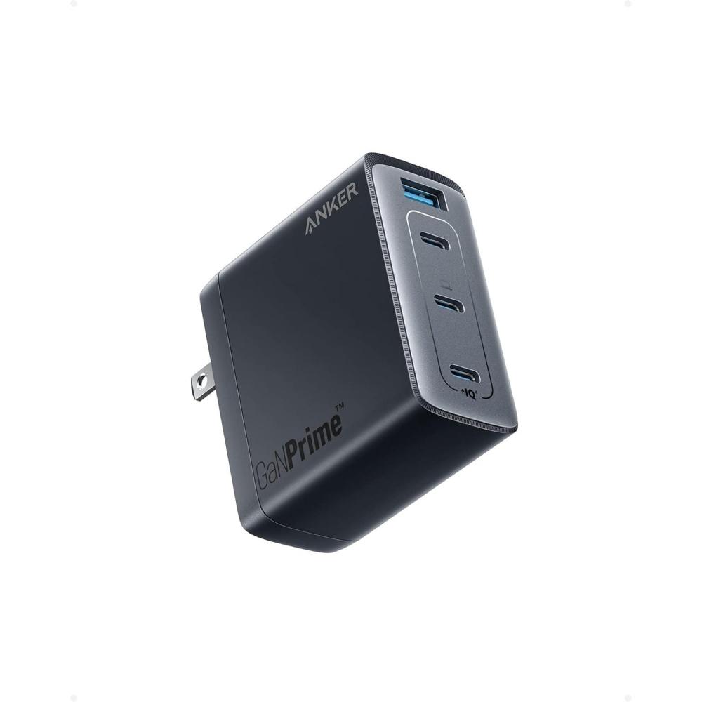 imageAnker 150W Max USB C Charger Block 4Port Compact Foldable GaN Charger for MacBook iPhone 16 and More Series Dell and MoreCharger