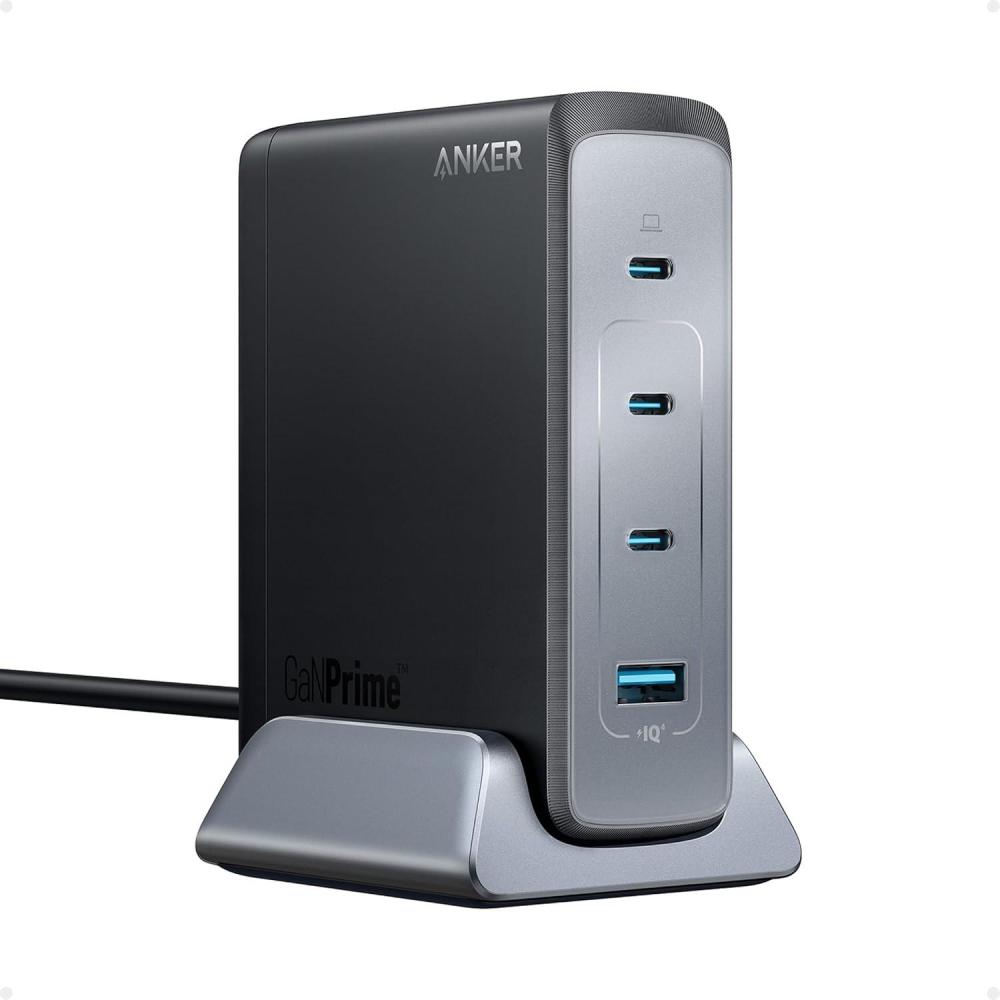 imageAnker Prime USB C Charger 240W 4Port Fast Compact GaN Charger for MacBook ProAir iPhone 1615Pro iPad Pro Galaxy S23S22 and More