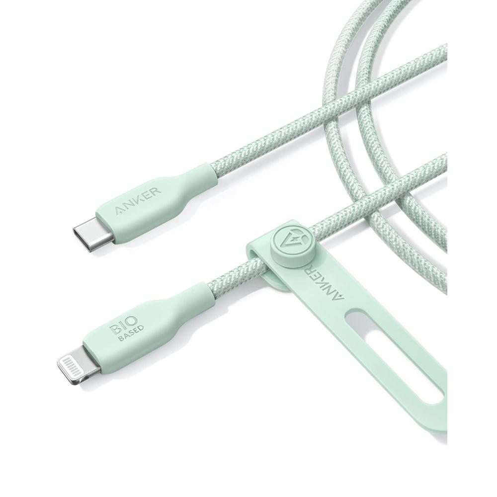 imageAnker USB C to Lightning Charging Cable 541 Organic Nylon Charging CableMFi Certifiedfor iPhone 14 PlusPro Max 13 Pro 12 11 X XS XR