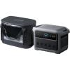 Anker SOLIX C1000 Gen 2 Portable Power Station with 200W Solar Panel, 2,000W (Peak 3,000W) Solar Generator, Full Charge in 49 Min, 1,024Wh LiFePO4 Battery for Home Backup, Power Outages, and Camping(Anker SOLIX C1000 Gen2 with Water Resistant Bag)