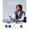 Anker Magnetic Wireless Charger, 2-in-1 Charging Station for Magsafe Wireless Charger with 20W USB-C Charger, for iPhone 14/14 Pro/14 Pro Max/13/13 Pro Max, AirPods Pro (Dolomite White)(Dolomite White)