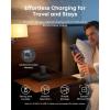 Anker Nano USB C Charger Block, 35W Max 2-Port Compact Charger with Durable Built-in Anker InstaCord Retractable Cable, with iPhone 17/16/15 Series, iPad, and More(White,Non-Battery)(Black)
