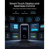 Anker Prime Charger, 160W 3-Port Compact USB C GaN Charger Block, Smart Display and Touch Control, 140W Max Charging via Any Single Port, for MacBook, Laptop, iPhone 17/16/15 Series, iPad, and More