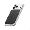 Anker Nano Power Bank, Ultra-Slim 5,000mAh Magnetic Battery Pack, Qi2 Certified 15W Max Ultra-Fast MagSafe-Compatible Portable Charger, Ergonomic Design, for iPhone Air/17/16/15 Series (Not for Pixel)(Black)