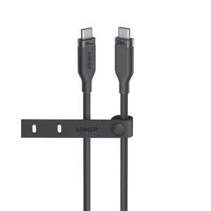 Anker USB 4 Gen 2 Cable, 20 Gbps Data Transfer, 4K HD Display, 240W 3FT Bio-Based Charging USB C to Type C Cable for iPhone 16 Series, USB-C Laptops, and More