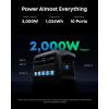 Anker SOLIX C1000 Gen 2 Portable Power Station with 200W Bifacial Solar Panel, 2,000W (Peak 3,000W) Solar Generator, Full Charge in 49 Min, 1,024Wh LiFePO4 Battery(Anker SOLIX C1000 Gen2 with 200W Bifacial Solar Panel)