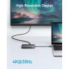 Anker USB-C Hub (7-in-1, 4K HDMI) with 3 5Gbps USB-C and USB-A Data Ports, Max 100W Power Delivery, 4K HDMI Display, Ethernet for Lenovo, Dell XPS, HP Laptops, MacBook, Ipad, and More