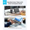 Anker Nano Laptop Docking Station with Built-in Hub, 13-in-1 USB-C Triple Display with 2 HDMI and 1 DP, 10 Gbps USB-C, 3 USB-A, Audio, SD/TF, Ethernet, 100W Max PD for Dell, Lenovo, HP, and More