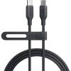Anker 543 USB C to USB C Cable(240W,6FT),Bio-Based Charging Cable for iPhone 16/15 Series,MacBook Pro 2020, iPad Air 4 and More(USB 2.0,Phantom Black)
