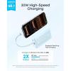 Anker Zolo Power Bank (2025 Upgraded Version), 20,000mAh 30W High-Speed Portable Charger with Built-in USB-C Cable, Battery Pack for iPhone 17/16 / 15 Series, Galaxy, and More(Blue)