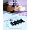 Anker Zolo Power Bank (2025 Upgraded Version), 20,000mAh 30W High-Speed Portable Charger with Built-in USB-C Cable, Battery Pack for iPhone 17/16 / 15 Series, Galaxy, and More(Blue)