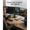 Anker MacBook Pro Docking Station, Anker Triple Display 564 USB-C Docking Station (10-in-1), Dual 4K HDMI and DisplayPort, 4 USB Data Ports for Windows and MacBook, Dell, Hp, Thinkpad Laptops & More
