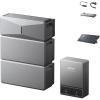 Anker SOLIX E10 with Power Dock and Extra Battery, 12kWh Expandable to 90kWh, 10kW Turbo Output, 200A Whole-Home Automatic Backup, ≤20ms Switchover, Reduce Bills, NEMA 4 & NEMA 3R(E10+B6000 Battery+Smart Inlet Box)