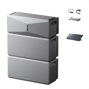 Anker SOLIX E10 with Power Dock and Extra Battery, 12kWh Expandable to 90kWh, 10kW Turbo Output, 200A Whole-Home Automatic Backup, ≤20ms Switchover, Reduce Bills, NEMA 4 & NEMA 3R(E10+B6000 Battery)