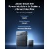 Anker SOLIX E10, Smart Inlet Box and Extra Battery, 12kWh Expandable to 90kWh, 10kW Turbo Output, Manual Backup, Reduce Bills, NEMA 4 & 3R, Up to 12-Month 0% APR(E10+B6000 Battery+Smart Inlet Box)