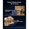 Anker SOLIX E10, Smart Inlet Box and Extra Battery, 12kWh Expandable to 90kWh, 10kW Turbo Output, Manual Backup, Reduce Bills, NEMA 4 & 3R, Up to 12-Month 0% APR(E10+B6000 Battery+Power Dock)