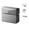 Anker SOLIX E10, Smart Inlet Box and Extra Battery, 12kWh Expandable to 90kWh, 10kW Turbo Output, Manual Backup, Reduce Bills, NEMA 4 & 3R, Up to 12-Month 0% APR(E10)