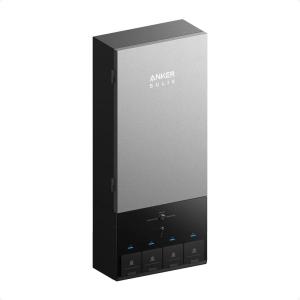 Anker SOLIX E10, Smart Inlet Box and Extra Battery, 12kWh Expandable to 90kWh, 10kW Turbo Output, Manual Backup, Reduce Bills, NEMA 4 & 3R, Up to 12-Month 0% APR(Power Dock)