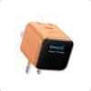 Anker Smart Display Charger,Anker Nano 45W Max GaN Fast Charging USB C Charger Block,180° Foldable Plug,Smart Recognition,Built-in Care Mode,for iPhone17/16/15(Non-Battery,One USB-C Port,No Cable)(Orange)