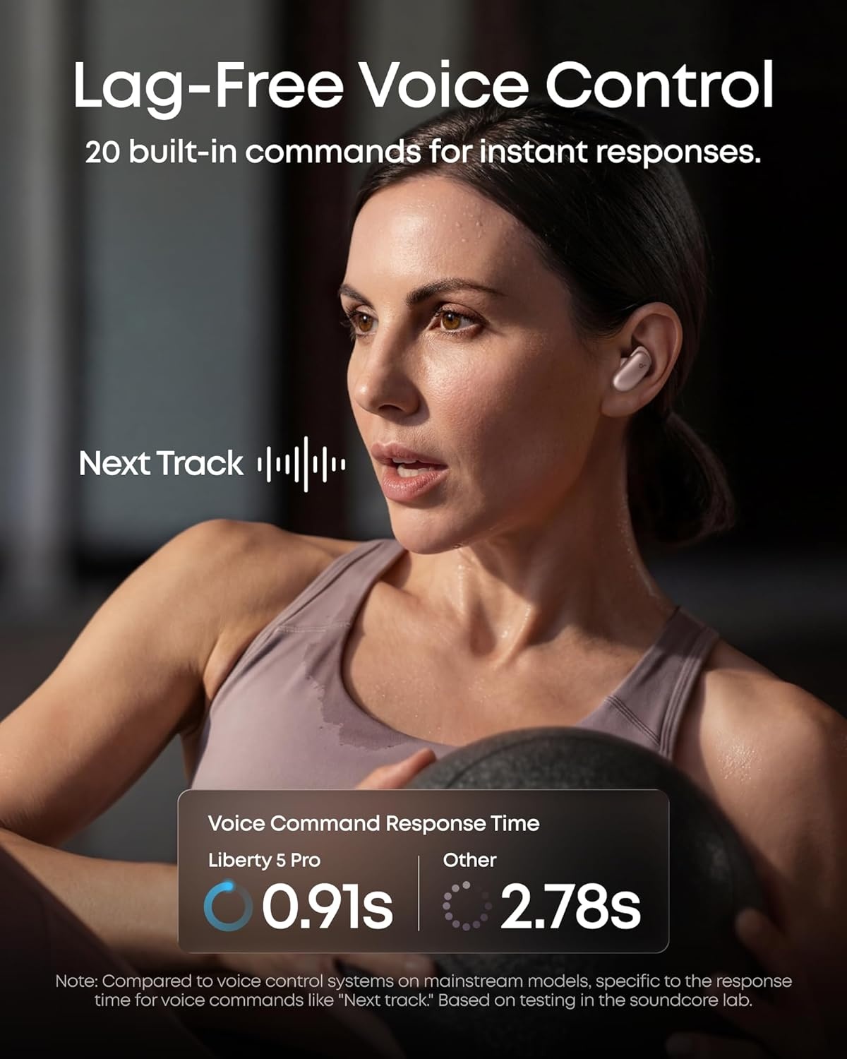 image:imageSoundcore Anker Liberty 5 Pro MaxAI NoteTaker Wireless EarbudsNoise Cancelling178 AMOLED DisplayWhisperClear CallsAI Meeting Transcription for BusinessRose Gold