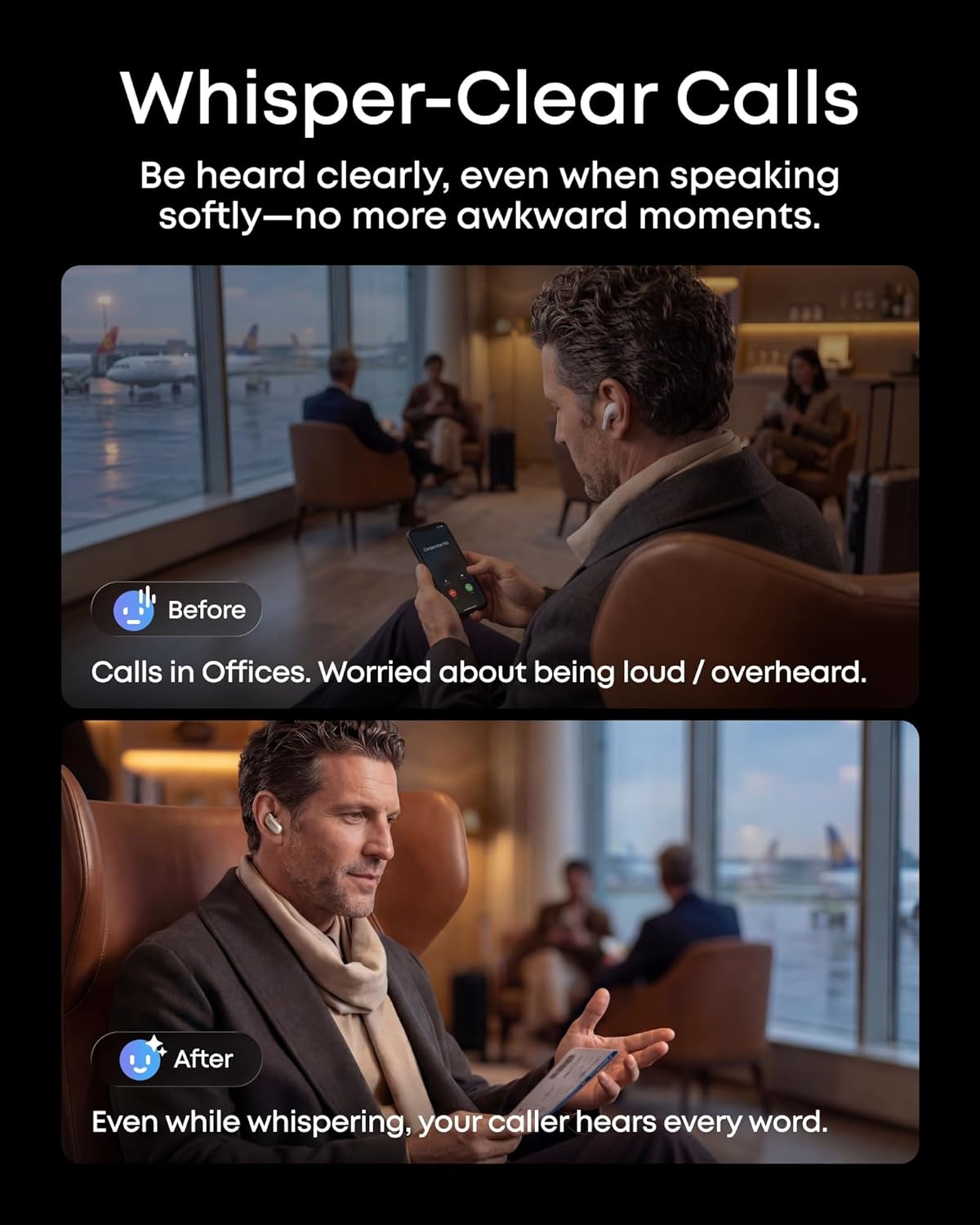 image:imageSoundcore Anker Liberty 5 Pro MaxAI NoteTaker Wireless EarbudsNoise Cancelling178 AMOLED DisplayWhisperClear CallsAI Meeting Transcription for BusinessTitanium Gold