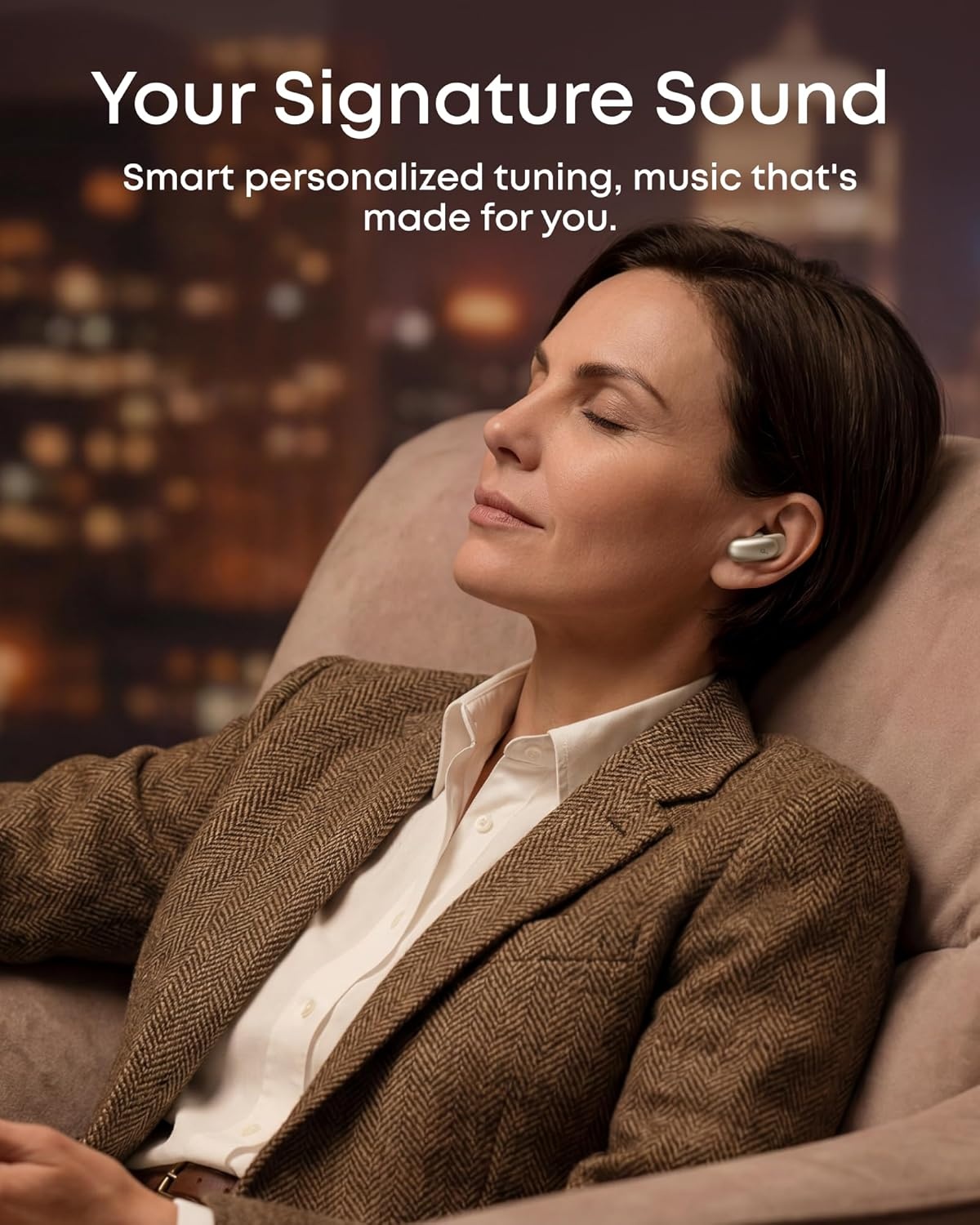 image:imageSoundcore Anker Liberty 5 Pro MaxAI NoteTaker Wireless EarbudsNoise Cancelling178 AMOLED DisplayWhisperClear CallsAI Meeting Transcription for BusinessTitanium Gold