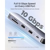 Anker Nano 8-in-1 USB C Docking Station, Dual Monitor Laptop Dock with 4K@60 Hz HDMI, 10 Gbps 1 USB-C, 2 USB-A 3.0, 85W PD, SD/TF, for Dell, Lenovo, HP, and Windows Laptops (Charger Not Included)