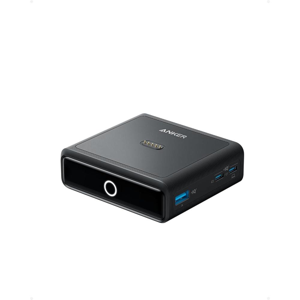 imageAnker Anker Prime External Battery Charger Dock 100W Fast Charging Power with 4 Ports for MacBook ProAir iPhone 1413 Galaxy AirPods and More Power Bank Sold
