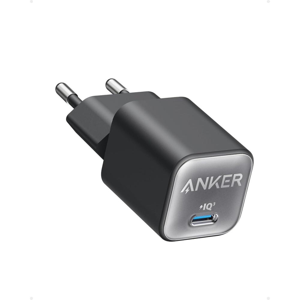 imageAnker iPhone 511 Nano 3 USB C GaN 30W Charger  PIQ 30 PPS  Compatible with iPhone 16 Plus 16 Pro Max1514131211 Galaxy Pixel 43 iPad Cable Not IncludedBlack
