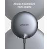 Anker 15W MagGo Ultra Fast iPhone Induction Charger (Pad), MagSafe Compatible, Qi2 Certified, for iPhone 15/15 Plus/Pro/Pro Max/14 Series (Mains Power Not Included)(Black)