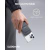 Anker 622 MagGo Wireless Magnetic External Battery 5000mAh, Power Bank Fast Charging, Foldable with USB-C for iPhone 17 Pro Max/16/15/14/13 Series(Interstellar Grey)