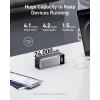 Anker External Battery 737 (PowerCore 24K) 24000mAh with 3 Ports, 140W Power, Digital Display, Compatible with iPhone 17 Pro Max, Samsung, MacBook, Dell, AirPods and More More