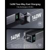 Anker External Battery 737 (PowerCore 24K) 24000mAh with 3 Ports, 140W Power, Digital Display, Compatible with iPhone 17 Pro Max, Samsung, MacBook, Dell, AirPods and More More