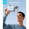 Anker MagGo 621 Wireless Magnetic External Battery 5000 mAh, Fast Charging, Foldable and with USB-C for iPhone Series 16 pro/15/14/13/12 and Others (Black)(2-white)