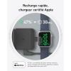 Anker MagGo Induction Charger iPhone 3 in 1 Magsafe 15W, Wireless Charging Base Qi2 Certification Compatible with MagSafe, for iPhone 17/16/15/14 AirPods Watch (40W USB C Charger Included)(Black)