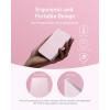 Anker MagGo Powerbank, 10000mAh Ultra Thin Magnetic Battery, Qi2 Certified, Portable, MagSafe Ultra Fast 15W Charger, Ergonomic Design, Only for iPhone 17/16/15/14(Pink)