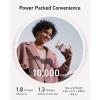 Anker MagGo Qi2 Magnetic External Battery 10000mAh 15W Compatible with Magsafe iPhone 17 16 15 14 Air Plus Pro Max USB C Fast Charge Portable Charger (USB-C Cable Included)(purple)