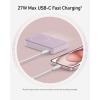 Anker MagGo Qi2 Magnetic External Battery 10000mAh 15W Compatible with Magsafe iPhone 17 16 15 14 Air Plus Pro Max USB C Fast Charge Portable Charger (USB-C Cable Included)(purple)