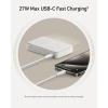 Anker MagGo Qi2 Magnetic External Battery 10000mAh 15W Compatible with Magsafe iPhone 17 16 15 14 Air Plus Pro Max USB C Fast Charge Portable Charger (USB-C Cable Included)(white)