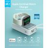 Anker Magnetic External Battery 10000mAh PD 35W with Built-in USB-C Cable, Power Bank Fast Charging, for Apple Watch, iPhone 17 Pro Max/17/15/14/13, Samsung, iPad, AirPods and Others (Black)(Green)