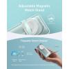 Anker Magnetic External Battery 10000mAh PD 35W with Built-in USB-C Cable, Power Bank Fast Charging, for Apple Watch, iPhone 17 Pro Max/17/15/14/13, Samsung, iPad, AirPods and Others (Black)(Green)