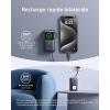 Anker Magnetic External Battery 10000mAh PD 35W with Built-in USB-C Cable, Power Bank Fast Charging, for Apple Watch, iPhone 17 Pro Max/17/15/14/13, Samsung, iPad, AirPods and Others (Black)(Black)