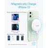 Anker Magnetic Wireless Charger with Built-in 1.5m USB-C Cable, PowerWave Magnetic Pad Lite Exclusively for iPhone 12/12 Pro/12 Pro Max/12 Mini (without AC Adapter)