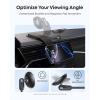 Anker Nano Detachable Car Mount, 360° Adjustable Alloy Car Mount with Magnetic Ring for iPhone 16/16 Pro/16 Pro Max/16 Plus, Samsung and Other (Not Charger)