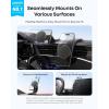 Anker Nano Detachable Car Mount, 360° Adjustable Alloy Car Mount with Magnetic Ring for iPhone 16/16 Pro/16 Pro Max/16 Plus, Samsung and Other (Not Charger)