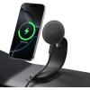 Anker Nano Wireless Car Cigarette Lighter Charger, Magnetic and 360° Adjustable, Detachable Alloy Stand, Quick Charge 15W Qi2 Certified for iPhone 17/16/15/14/13 (Adapter Included)